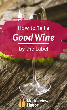 In most cases, you won’t have the chance to sample wine before making a purchase. Do yourself a favor and perform a label checklist to determine the quality of the wine. A few things to look at are the grape variety or the origin of the wine. While all wines differ in the makeup of ingredients, the full article shares with you more tips on reading wine labels and how to find your perfect wine. Bottle Of Wine, Wine Marketing Ideas, Red Wine Guide, How To Pair Wine With Food, Red Wines Guide, Wine Differences Types Of, Wine Buying Guide, Wine Descriptions