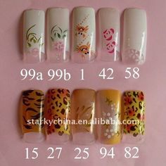 Airbrush Nail, Airbrush Nail Art, Airbrush Nails, Finger Nails, Nail Tip, Nail Stuff