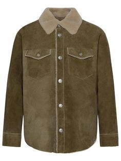 67KI ISABEL MARANT AMORYAN Buttoned Shirt, Leather Cap, Casual Backpack, Denim Pant, Button Shirt, Modern Man, Leather Jackets, Lambskin Leather, Isabel Marant