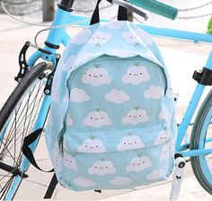 Kawaii Harajuku Fashion, Kawaii Bags, Kawaii Harajuku, Bags For Teens, Cute School Supplies, Kawaii Accessories, Color Pastel, Kawaii Cat