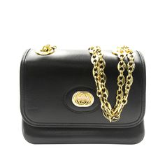 Gucci Mini Marina Shoulder BagThe Marina features a leather body, a gold-tone chain strap, a top flap with magnetic snap closure, and an interior slip pocket. Comes with dust bagLength: 17.00cm x Width: 14.00cm x Depth: 7.00cm. Gucci Mini, Chain Strap, Brunei, New Zealand, Clutch Bag, Dust Bag, Fendi, Dior, Chanel