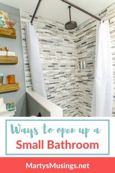 Upgrade Shower Diy, Small Shower Remodel On A Budget, Corner Showers For Small Bathrooms, Small Farmhouse Bathroom Remodel, Small Bathroom Remodel With Shower Only, Shower Transformation, Update Small Bathroom, Stand Up Showers, Mosaic Shower Tile