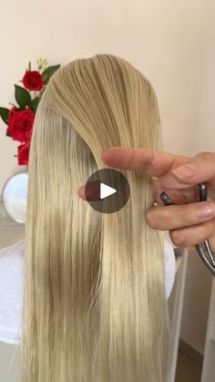 Hair Some Up Some Down, Long Updo Hairstyles Casual, Avant Garde Braided Hairstyles, Hair Down Sides Pinned Back, Half Up Bouffant Hair Tutorial, Simple Hoco Hairstyles Straight, Serena Van Der Woodsen Hair Ponytail, Simple Half Up Half Down Wedding Hair Step By Step, Down Style Wedding Hair