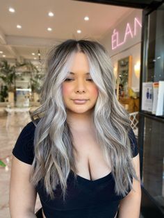 Ashy Blonde Hair Extensions, Icy Mushroom Blonde Hair, Dimensional Mushroom Blonde, Ash Blonde Hairlights, Ashy Blonde With Dimension, Ash Blonde Dimensional Hair, Ashy Mushroom Blonde Hair Balayage, Icy Blonde Dimensional Hair, Cool Toned Dimensional Blonde