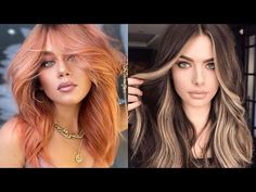 2022 Hair Color, Hair Colour Trends, New Hair Color Trends, Tan Skin Blonde Hair, Long Hair Trends, Latest Hair Color, Colour Trends, Spring Hair Color, Latest Hair Trends