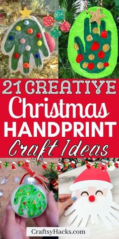 These Christmas handprint crafts that are perfect for kids of all ages! These simple and fun craft projects make for great Christmas decor and heartfelt DIY gifts. Get creative this holiday season with unique handprint arts and crafts that your little ones will love! Christmas Crafts For Kids Handprint Ornament, Toddler Ornament Craft Hand Prints, Kids Christmas Crafts Toddlers, Rudolph Handprint Art, Handprint Craft Christmas, Toddler Holiday Crafts Christmas, Handprint Christmas Crafts For Toddlers, Family Christmas Crafts Projects, Easy Handprint Crafts For Toddlers