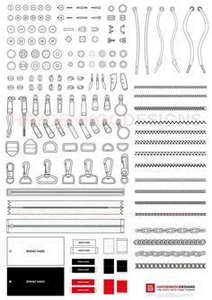 an image of various parts for the car