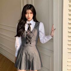 College Style Japanese Fashion Jk Suit School Uniform Girl Outfit Casu – Sonicelife Winter School Sets With Fitted Stretch, Fitted School Sets For Fall, Fitted Sets For School In Fall, School Uniform Sets With Long Sleeves, School Uniform Girl, Preppy Mode, School Uniform Fashion, School Uniform Outfits, Estilo Preppy