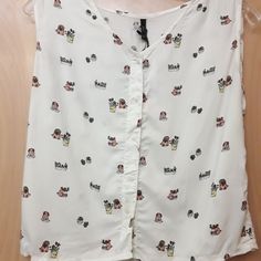 Puppy Flower White Crop Button Boho Tank Nwt S M In Excellent Condition!!! Smoke Free Clean Home!!! Bramd - Liva Rio **** Ask Any Questions You May Have !!! **** :)))) Puppy Flowers, Flower Cactus, Tropical Boho, Flower White, Clean Home, White Crop, Cream White, Cactus, Puppies