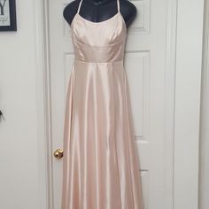 Women's Loyeloy Satin Wired Bridesmaid Dress Beige New Without Tag , I Think The Size Medium But Ckeck The Measurements. Chest 16.5" Waist = 14.5" Lenght = Waist Down = 46" Waist Down 55" Satin A-line Bridesmaid Gown, Satin Ball Gown Bridesmaid Dress, Satin Bridesmaid Ball Gown, Satin Ball Gown For Bridesmaid, Fitted A-line Maxi Bridesmaid Dress, Fitted A-line Maxi Dress For Bridesmaid, Fitted A-line Bridesmaid Maxi Dress, Pink Fitted Satin Bridesmaid Dress, Fitted Pink Satin Bridesmaid Dress