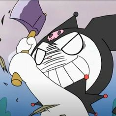 a cartoon penguin wearing a hat and glasses