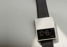 The V01MKII by VOID Watches Modern Rectangular Analog Display Watch, Modern Rectangular Watch Accessories With Date Display, Modern Digital Watch With Subdials And Rectangular Dial, Modern Digital Watch With Rectangular Dial, Modern Silver Digital Watch, Modern Watches, The Square, Digital Alarm Clock, Digital Watch