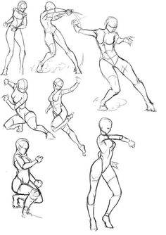 an image of various poses for the character