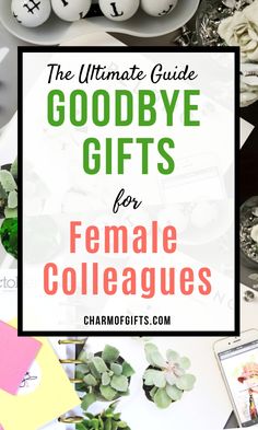 the ultimate guide to goodbye gifts for female colleagues