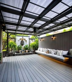 Wallpapers Home, Home Quotes, Terrace Garden Design, Terrace Decor, Courtyard Gardens Design, Rooftop Terrace Design, Gardening Landscaping, Courtyard Design, Organization Home