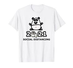 Social Distancing Tshirt Gifts Social Distancing Shirt Panda T-Shirt Social Distancing Tshirts With Panda Go Tv, Fitness Gifts