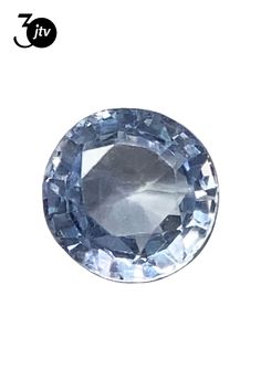 an oval blue diamond on a white background