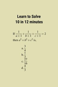 Solutions to the ten questions quick. Concept based algebra problem solving techniques used. Intermediate Algebra College, Algebra 1 Study Guides, Solving For X Equations, Basic Algebra Worksheets With Answers, How To Solve Algebraic Equations, Algebra Problems, High School Algebra, Class 12 Maths, Teaching Mathematics