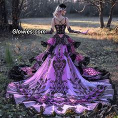 Glow Fairy, Rainbow Wedding Dress, Monique Lula, Fall Purple, Amazing Dresses, Amazing Clothes, Rainbow Wedding, Dream Outfits, Fairytale Dress