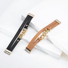 Add this stylish magnetic bracelet to your collection. Coordinate with gold jewelry or wear it alone as a statement piece. Order today and enjoy fast shipping. Layered Bracelet, Magnetic Bracelet, Layered Bracelets, Cuban Link, Wear It, Gold Chain, Gold Chains, Statement Pieces, Gold Jewelry