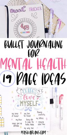 Many people struggle with mental health concerns. Here are 19 ideas on how your Bullet Journal can help you with your mental health. Bullet Journal For Mental Health, Journaling For Mental Health, Bullet Journal Page Ideas, Journal Page Ideas, How To Bullet Journal, Bullet Journal Page, Journal Bullet