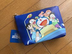 Doraemon cosmetic bag, zipper bag. New. 4.7" x 3.5" Fav Cartoon, Earphone Case, Toiletry Storage, Zipper Bag, Travel Pouch, Bag Travel, Cute Crafts, Fitness Quotes, Cosmetic Bags