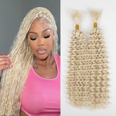 PRICES MAY VARY. 1. Premium Synthetic Hair: Our Deep Wave Bulk for Braiding Hair is made of premium synthetic materials, ensuring high quality and durability. The ocean wave crochet hair provides a beautiful and fashionable appearance, enhancing your overall look. 2. Easy Maintenance and Extended Usage: Although synthetic hair may tangle, our Deep Wave braiding hair can be easily maintained with the use of mousse, grease, and hair oil. By separating the braids with your fingers every morning, yo Box Boho Braids, Ocean Wave Crochet Hair, Revlon Hair Dryer, Wave Crochet, Braiding Hair Extensions, Micro Braids, Braid In Hair Extensions, Boho Braids, Braiding Hair