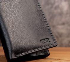 "Personalized Men's Wallet, Trifold Wallet, Monogrammed Gift, Embossed Initials. ● Our Classic Trifold is now available in a luxurious and supple Black Top Grain leather. Handmade with careful attention to detail that matters. ● The Details: - Top Grain Leather with double exterior stitching. - RFID Protection liner to prevent unauthorized tap transactions or electronic pickpocketing - 10 Card Slots wrapped over 3 additional side load rear. [Altogether 13] - 2 Cash / Bill Compartments - 1 Center Personalized Mens Wallet, Perfect Gift For Boyfriend, Custom Wallet, Men's Wallet, Anniversary Gifts For Him, Money Clip Wallet, Monogram Gifts, Mens Birthday Gifts, Personalized Monogram