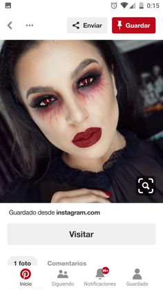 Facepaint Halloween, Holloween Makeup, Vampire Makeup, Creepy Halloween Makeup, Halloween Makeup Pretty, Makeup Easy