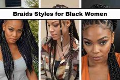 Braids Styles for Black Women Braids Styles For Black Women, Cornrow Ponytail Styles, Single Braids Hairstyles, Scalp Braids, Cornrow Ponytail, Two Braid Hairstyles, Twists Hairstyles, Natural Hair Twist Out, Help Hair Grow