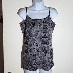 Size Large Loft Tank Top In Like New Condition, Nwot. Black And Grey Tank Top With Adjustable Straps. Cheap Forever 21 Tank Top, Grey Tank Top, Gray Tank, Black Gray, Adjustable Straps, Black And Grey, Loft, Like New, Tank Top