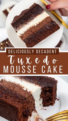 this deliciously decadent fux edo mousse cake is the perfect dessert for any occasion