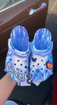 Croc Promposal, Prom Things, Crocs Ideas, Prom Proposals, Cute Prom Proposals, Dance Proposal, Crocs Charms, Prom Proposal