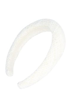 SALE ON SALE - Take and Extra 50% Off Sale Styles - Discount Applies in Cart. Sale items purchased during our Sale on Sale promotion are final sale. The Shannon Headband by L. Erickson features a white weave fabric, making it the perfect accessory to add a touch of elegance to any hairstyle. Add this comfortable headband to your hair style routine for an all-day look. With its padded weave design, it provides a secure and comfortable fit. The Shannon 1" Wide Headband is suitable for all hair typ White Hairband, Detergent Brands, Hair Accessories Ponytail, Headband Wrap, Comfortable Headbands, Silk Headband, Padded Headband, Top Knot Headbands, Head Bands