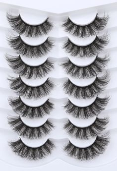 PRICES MAY VARY. 𝟓𝐃 𝐋𝐚𝐲𝐞𝐫𝐞𝐝 𝐕𝐨𝐥𝐮𝐦���𝐞: Kiromiro false lashes use high-tech 5 layered volume process. More fluffy and full than 3D mink lashes. Long-lasting curl fake lashes bring you charming look from day to night. 𝐅𝐥𝐨𝐰𝐞𝐫 𝐂𝐚𝐭 𝐄𝐲𝐞 𝐃𝐞𝐬𝐢𝐠𝐧: Flower style fake eyelashes is new fashion trend. Crossed fluffy lashes curl up and bend left and right at the same time. Perfectly show the charm of multi-layer curling. 𝐅𝐞𝐚𝐭𝐮𝐫𝐞𝐝 𝐅𝐚𝐮𝐱 𝐌𝐢𝐧𝐤 𝐅𝐢𝐛𝐞𝐫: Faux mink eye Lashes Cat Eye, Lashes Pack, Wispy Eyelashes, Perfect Cat Eye, Cat Eye Lash, Long Lasting Curls, Wispy Lashes, Best Lashes, Fake Lashes