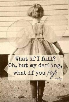 Fun Images, What If You Fly, A Sign, I Fall, Cute Quotes, Monday Motivation, What If