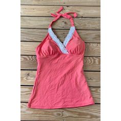 New With Tags. Msrp $39.99 Downeast Women’s Coral Padded Stay Dry Halter Swimsuit Top Size Xs Super Cute, Great Quality Swimsuit! Fitted Racerback Swimwear For Spring, Fitted Racerback Tankini For Summer, Racerback Tankini For Spring, Fitted Racerback Top For Vacation, Summer Fitted Racerback Tankini, Fitted Racerback Top For Beach, Racerback Tankini For Beach, Spring Halter Neck Top For Pool, Fitted Beach Tops