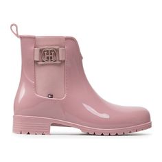 Γαλότσες Tommy Hilfiger Th Hardware Rainboot FW0FW06129 Tzp Rubber Rain Boots, Tommy Hilfiger, Boots