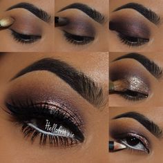 Thai Makeup, Eye Makeup Styles, Eyebrow Makeup Tips, Glitter Eye Makeup, Fall Makeup Looks, Makeup Help, Eye Makeup Pictures, Eye Spy