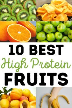 High Protein Fruits, Fruits With Protein, High Protein Fruit, High Protein Vegetables, High Protein Low Carb Diet, Protein Meats