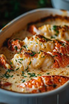 Creamy Garlic Butter Lobster Tails Cooking Lobster Tails On Stove, Best Lobster Sauce, Lobster Butter Sauce Recipe, Creamy Garlic Butter Lobster Tails, Seafood Dishes For Christmas, Sauteed Lobster Tail, Lobster Tail Recipe Oven, Baked Lobster Tail Oven, Lobster Tails Recipes