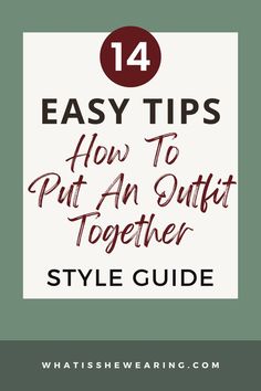 how to put an outfit together Make Outfits From Your Closet, How To Put An Outfit Together, Pick Your Outfit, Create Capsule Wardrobe, Chose Outfit, Youtube Channel Ideas, Next Clothes, Style Clothes, Fashion Mistakes