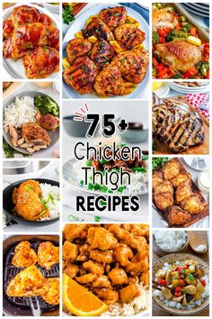 chicken thigh recipes that are delicious and easy to make with the help of your family