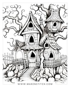 Dive into 80+ Halloween Coloring Pages filled with witches, bats, pumpkins, and more! Perfect for all ages, these printables are sure to add a spooky touch to your Halloween celebrations. Download now for free! |coloring sheet: 68

#HalloweenColoringPages #WitchesAndBats #PumpkinFun #FreePrintables #SpookySeason Halloween Symbols, House Colouring Pages, Halloween Coloring Book