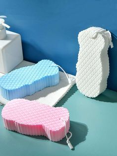 Exfoliating Sponge, Bath Sponges, Scrub Corpo, Deep Exfoliation, Scrub Sponge, Shower Sponge, Body Scrubber, Body Shower, Bath Sponge