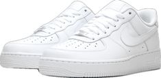 White Air Force 1, White Air Forces, White On White, Stadium Goods, Nike Air Force 1 Low, Air Force 1 Low, Classic Sneakers, Nike Air Force 1, White Shoes