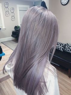 Hair Color Ideas Gray, Grey Hair Braids, Grey Hair Wig, Korean Hair Color, Hair Color Streaks, Long Gray Hair, Hair Color Purple