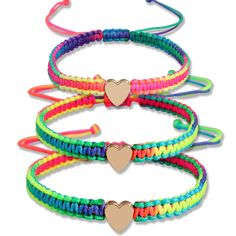 PRICES MAY VARY. First Day of School Bracelet: When the first day of school comes, your daughter / son will be a little bit excited and nervous. Our bracelets can be a surprise and comfort for her / him to be confident to face the challenge and remind her or him that she / he is in your heart. Matching Heart Wish Bracelet: Here are these bracelets for your first day of school. We'll wear our bracelets, and we'll think of you. The small bracelet is yours, so you'll think of us too. Wear it to sch Multicolor Friendship Bracelets For Birthday And Valentine's Day, Multicolor Bracelets For Birthday And Valentine's Day, Adjustable Rainbow Friendship Bracelets For Birthday, Personalized Multicolor Bracelets For School, Multicolor Personalized Braided Bracelet For Gift, Personalized Multicolor Braided Bracelets As Gift, Multicolor Friendship Bracelets With Heart Charm As Gift, Multicolor Friendship Bracelets For Birthday And Mother's Day, Adjustable Rainbow Charm Bracelet For Gift