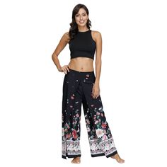 Buy More! Save More! Wide-leg Yoga Pants For Spring, Spring Yoga Pants, Wide-leg, Spring Wide-leg Yoga Pants, Spring Yoga Wide-leg Pants, Spring Wide Leg Yoga Pants For Yoga, Ankle-length Wide Leg Yoga Pants For Spring, Ankle-length Wide-leg Yoga Pants For Spring, Spring Ankle-length Non-stretch Yoga Pants, High Waist Wide Leg Pants For Yoga In Summer