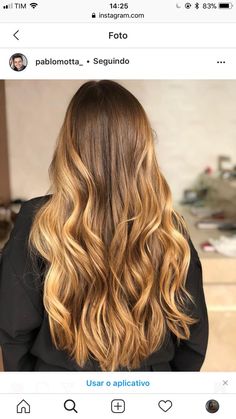 Hair Upstyles, Brown Hair Balayage, Beautiful Curly Hair, Honey Hair, Fresh Hair, Brown Blonde Hair